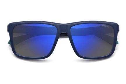 Ochelari de soare Polaroid PLD2164/S FLL/5X Polarized Pătrați Albaștri