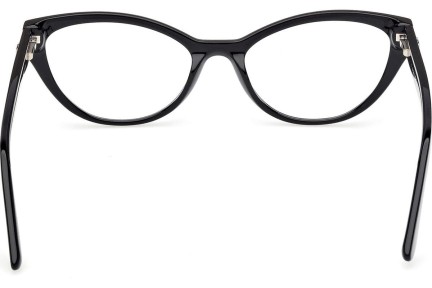 Okulary korekcyjne Guess GU50236 001 Kocie oczy Czarne