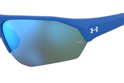 Okulary przeciwsłoneczne Under Armour UA7000/S PJP/Z0 Prostokątne Niebieskie