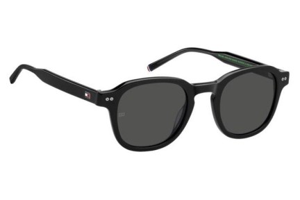 Ochelari de soare Tommy Hilfiger TH2185/S 807/IR Pătrați Negri