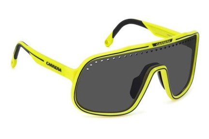 Okulary przeciwsłoneczne Carrera CSPORT02/S 4CW/IR Pojedyncze | Shield Żółte