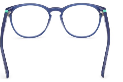 Okulary korekcyjne Timberland TB50062 090 Okrągłe Niebieskie