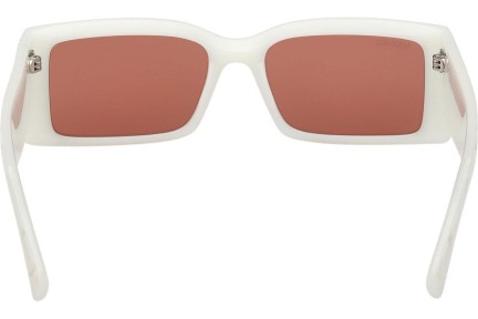 Ochelari de soare Max&Co. MO0130 25E Dreptunghiulari Albi