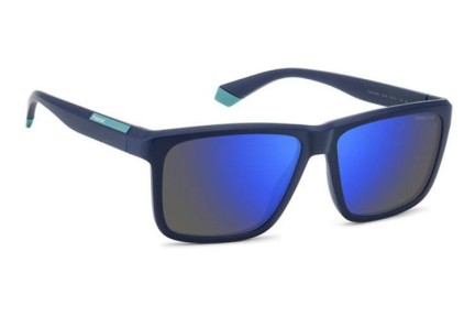 Ochelari de soare Polaroid PLD2164/S FLL/5X Polarized Pătrați Albaștri