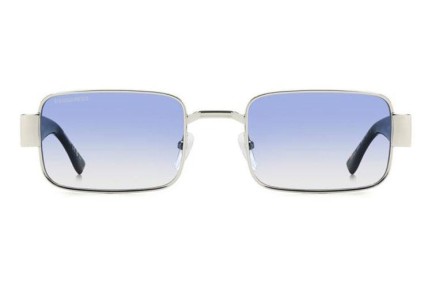 Ochelari de soare Dsquared2 D20156/S 010/ST Dreptunghiulari Argintii