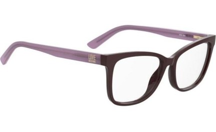 Okulary korekcyjne Love Moschino MOL660 0T7 Kocie oczy Fioletowe