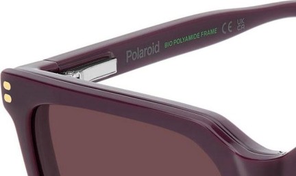 Ochelari Polaroid PLDD556/C 0T7/17 Pătrați Violeți