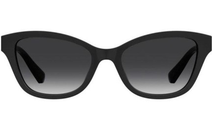 Okulary korekcyjne Love Moschino MOL657/C/TN 807/17 Kocie oczy Czarne