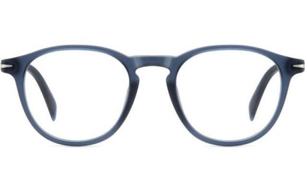 Okulary korekcyjne David Beckham DB1018 FLL Okrągłe Niebieskie