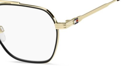 Ochelari Tommy Hilfiger TH2193 J5G Pătrați Negri