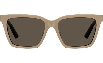 Okulary korekcyjne Love Moschino MOL661/C R60/16 Kocie oczy Czarne