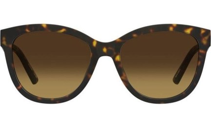 Okulary przeciwsłoneczne Love Moschino MOL089/S 086/5U Kocie oczy Havana