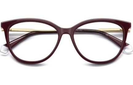 Okulary korekcyjne Polaroid PLDD564 LHF Kocie oczy Czerwone