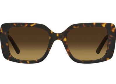 Okulary przeciwsłoneczne Love Moschino MOL090/S 086/5U Kocie oczy Havana