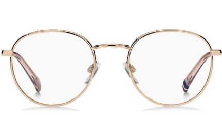 Okulary korekcyjne Tommy Hilfiger TH2222 DDB Okrągłe Złote