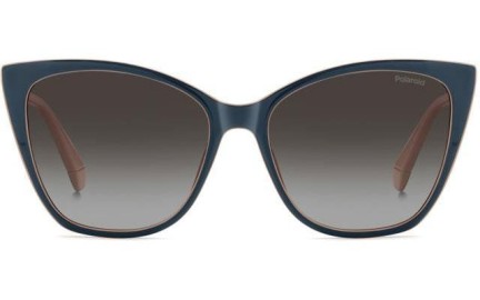 Okulary przeciwsłoneczne Polaroid PLD4181/S DB1/LA Polarized Kocie oczy Niebieskie