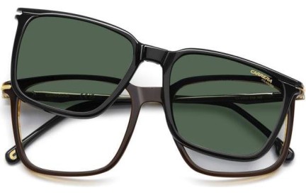 Okulary korekcyjne Carrera CA357/C EX4/17 Polarized Kwadratowe Brązowe
