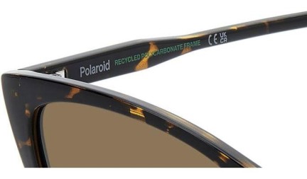 Okulary przeciwsłoneczne Polaroid PLD4181/S 086/SP Polarized Kocie oczy Havana