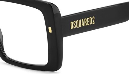 Ochelari Dsquared2 D20166 807 Pătrați Negri