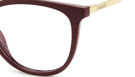 Okulary korekcyjne Polaroid PLDD564 LHF Kocie oczy Czerwone