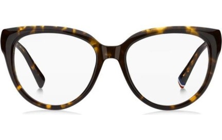 Ochelari Tommy Hilfiger TH2210 086 Cat Eye Havana