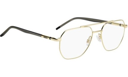 Okulary korekcyjne HUGO HG1354 J5G Kwadratowe Złote