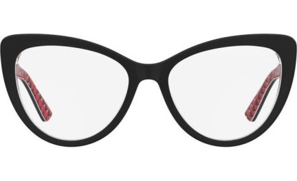 Okulary korekcyjne Love Moschino MOL649 UYY Kocie oczy Czarne