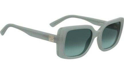 Ochelari de soare Love Moschino MOL090/S 1ED/EQ Cat Eye Verzi