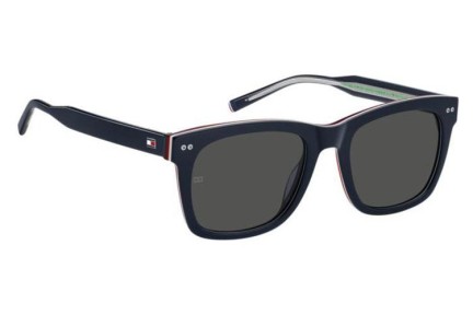 Okulary przeciwsłoneczne Tommy Hilfiger TH2184/S PJP/IR Kwadratowe Niebieskie