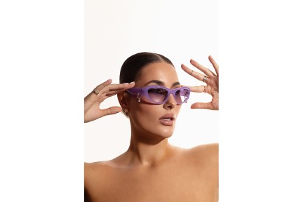 Ochelari de soare OiO by eyerim Meteor Lilac Amethyst @operenecholec Lentilă unică | Shield Violeți