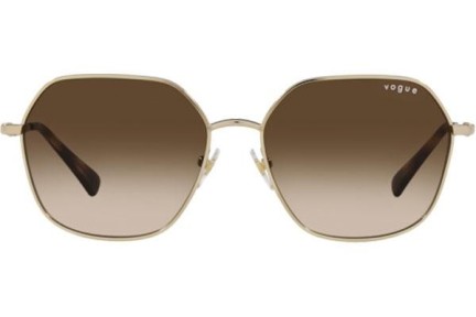 Okulary przeciwsłoneczne Vogue Eyewear VO4198S 848/13 Kwadratowe Złote
