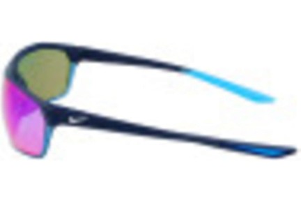 Okulary przeciwsłoneczne Nike Clash M DD1225 410 Prostokątne Niebieskie