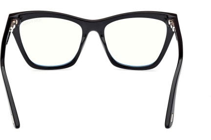 Okulary korekcyjne Tom Ford FT5971-B 001 Oversize Czarne