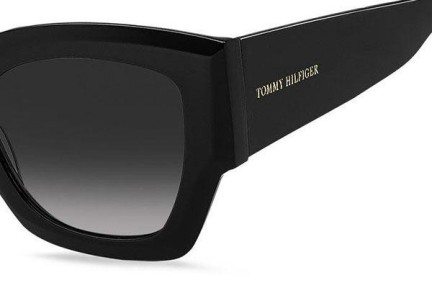 Okulary przeciwsłoneczne Tommy Hilfiger TH1862/S 807/9O Kwadratowe Czarne