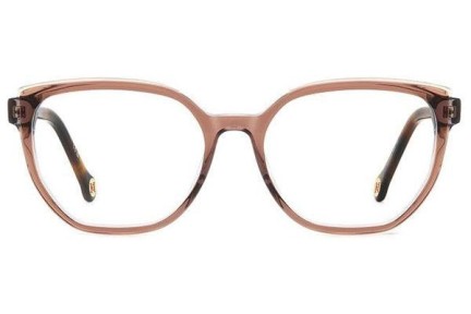 Okulary korekcyjne Carolina Herrera HER0214 NUX Nieregularny Brązowe