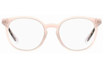 Okulary korekcyjne Love Moschino MOL607/TN 35J Okrągłe Różowe