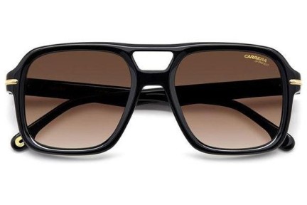 Okulary przeciwsłoneczne Carrera CARRERA317/S 807/HA Pilotki (Aviator) Czarne
