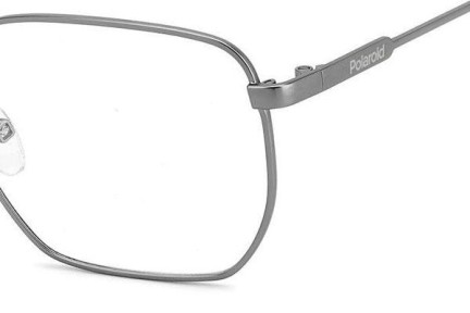 Glasses Polaroid PLDD485 R80 Kwadratowe Srebrne
