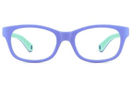 Okulary korekcyjne Polaroid Junior PLDK006 09S Prostokątne Fioletowe