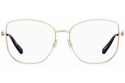 Okulary korekcyjne Love Moschino MOL601 000 Kwadratowe Złote