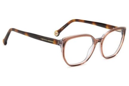 Okulary korekcyjne Carolina Herrera HER0214 NUX Nieregularny Brązowe