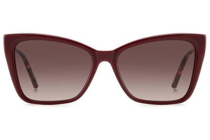 Okulary przeciwsłoneczne Carolina Herrera HER0180/S 6K3/HA Kocie oczy Czerwone