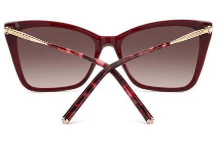 Okulary przeciwsłoneczne Carolina Herrera HER0180/S 6K3/HA Kocie oczy Czerwone