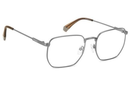 Glasses Polaroid PLDD485 R80 Kwadratowe Srebrne