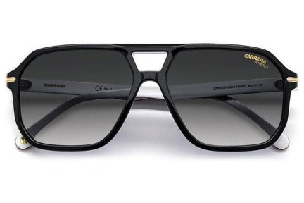 Okulary przeciwsłoneczne Carrera CARRERA302/S M4P/9O Flat Top Czarne