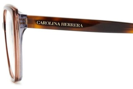 Okulary korekcyjne Carolina Herrera HER0214 NUX Nieregularny Brązowe