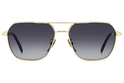 Okulary przeciwsłoneczne David Beckham DB1128/G/S RHL/9O Pilotki (Aviator) Złote