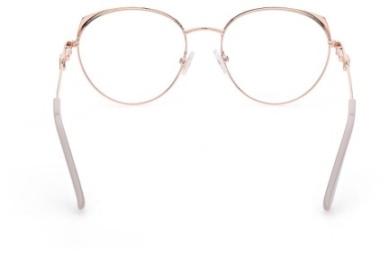 Okulary korekcyjne Guess GU2867 028 Okrągłe Złote