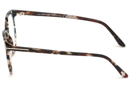 Okulary korekcyjne Tom Ford FT5575-B 055 Okrągłe Havana