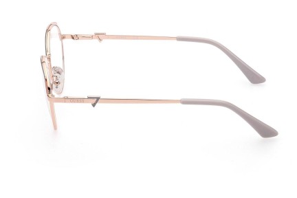 Okulary korekcyjne Guess GU2867 028 Okrągłe Złote